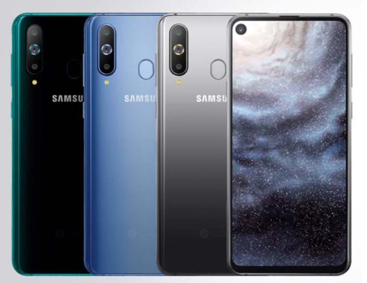סמסונג חושפת את Galaxy A8s עם חור במסך